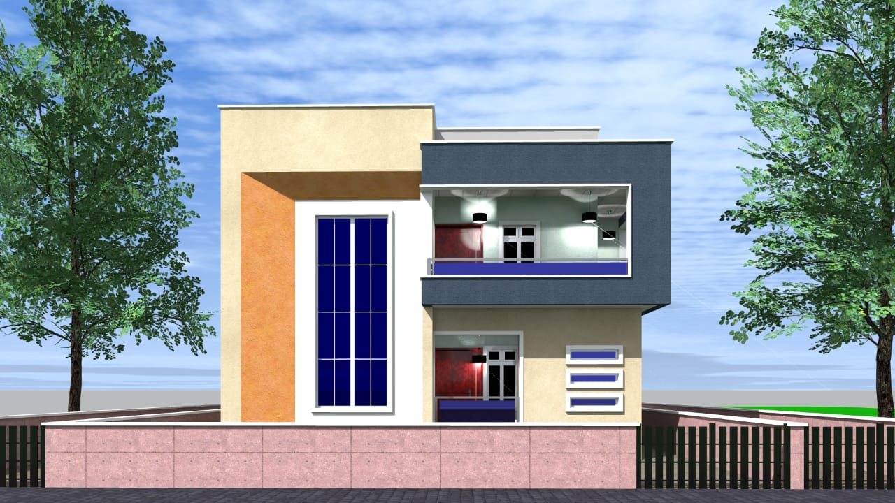 Architectural image for Ajao Estate Airport Road Duplex Development