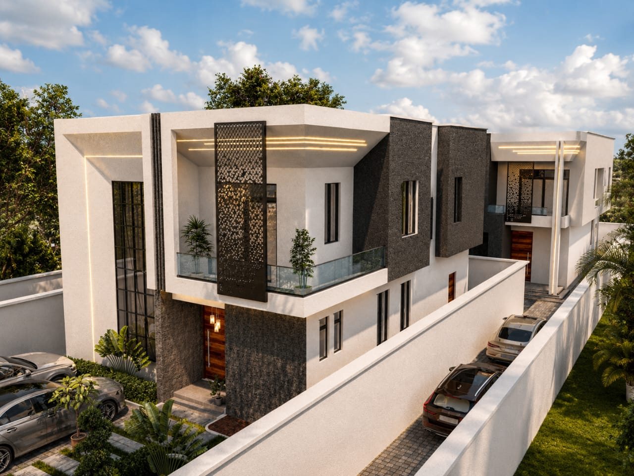 Architectural image for Gbagada Kehinde Ogunusi Duplex Development