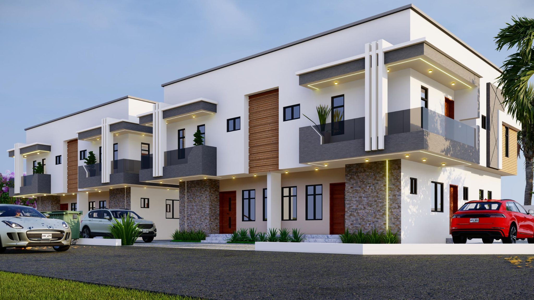 Architectural image for Gbagada Olayinka–Abayomi Showale Duplex Development